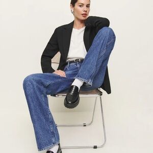 REFORMATION AGATHA PLATFORM PENNY LOAF ✨👜